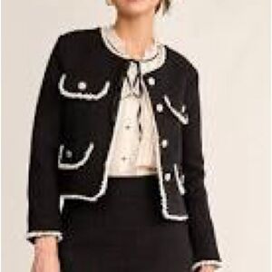 J.ING Black and White Blazer